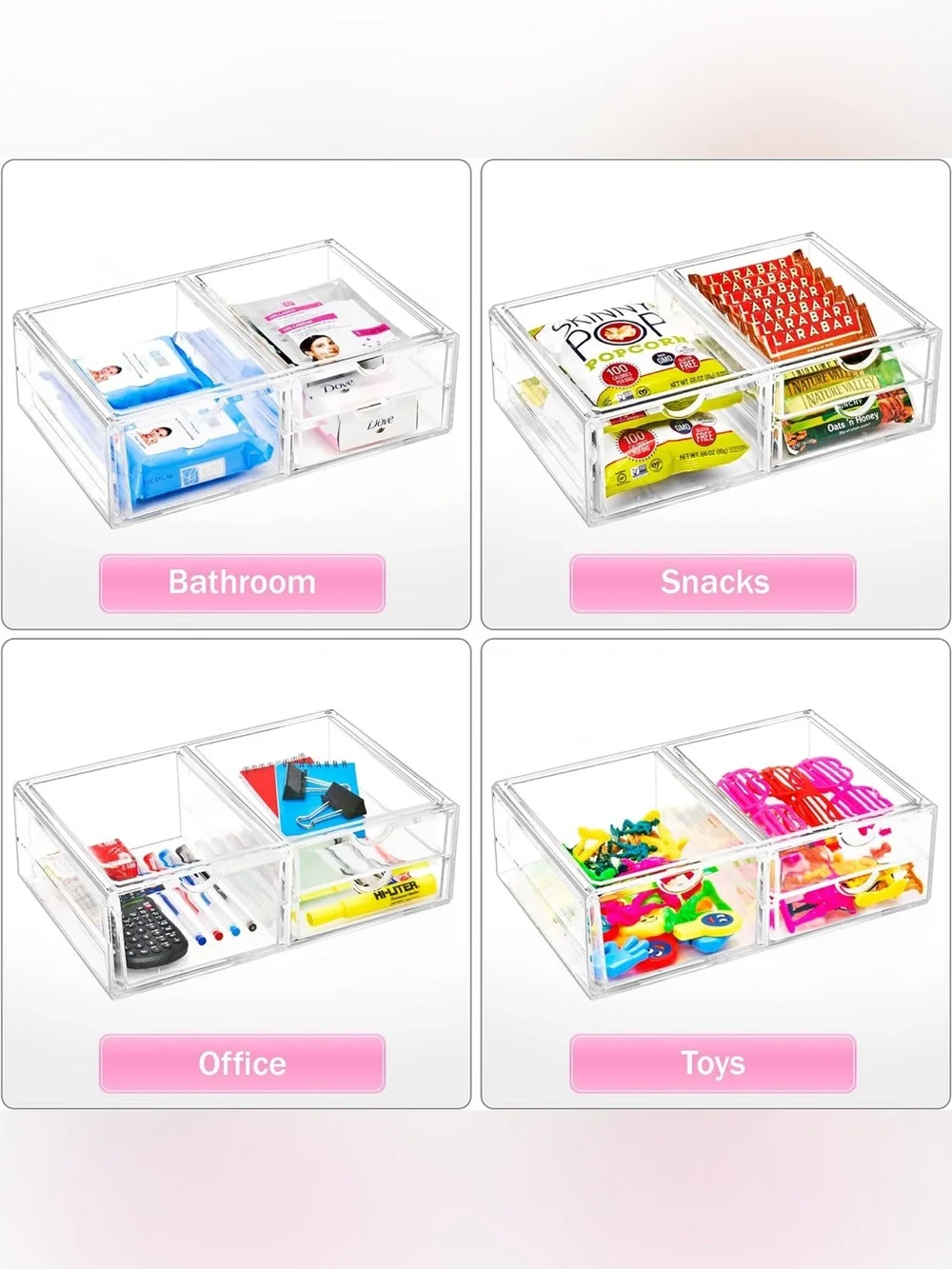 Stackable Cosmetic Organizer 12